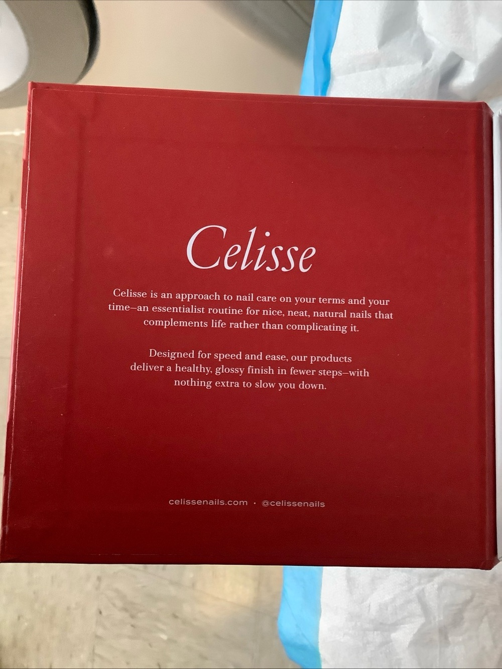 Celisse Keepsake Box Full Set Nail Care Collection Home Manicure Kit Set New - Picture 11 of 12